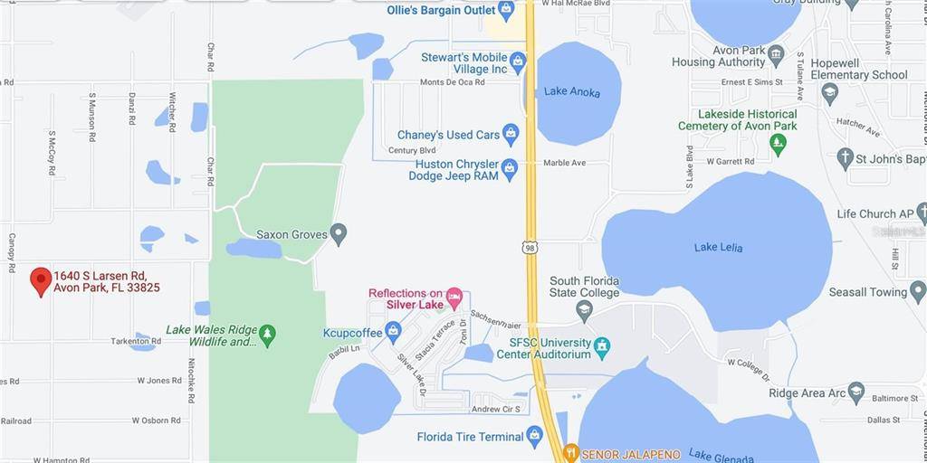 Avon Park, FL 33825,1640 S LARSEN RD