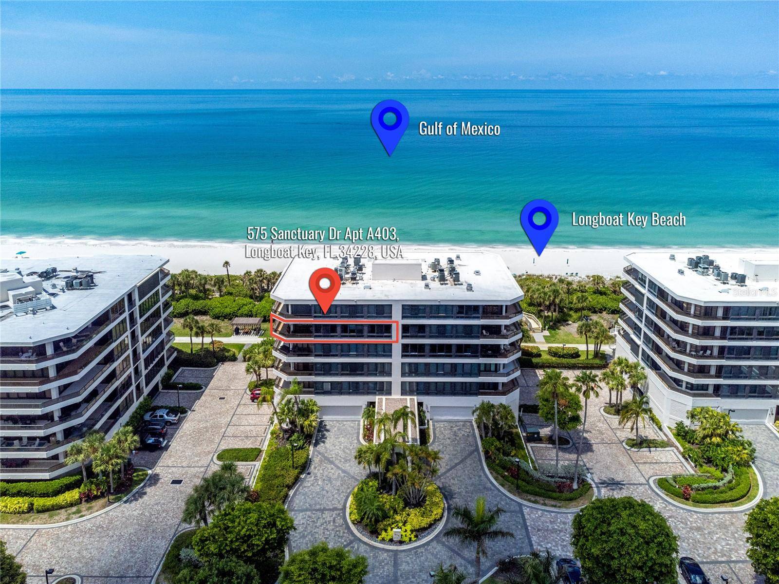 Longboat Key, FL 34228,575 SANCTUARY DR #A403