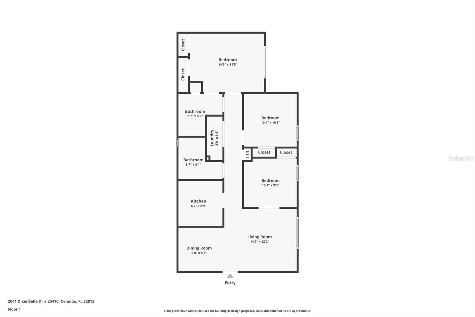 Orlando, FL 32812,2041 DIXIE BELLE DR #2041C