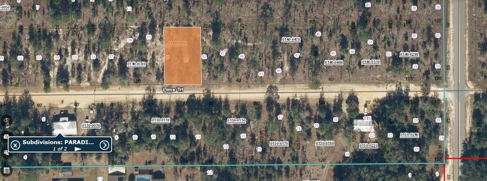 Interlachen, FL 32149,TBD LIME TRAIL