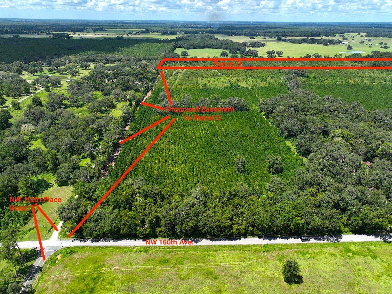 Morriston, FL 32668,Parcel D NW 160TH AVE