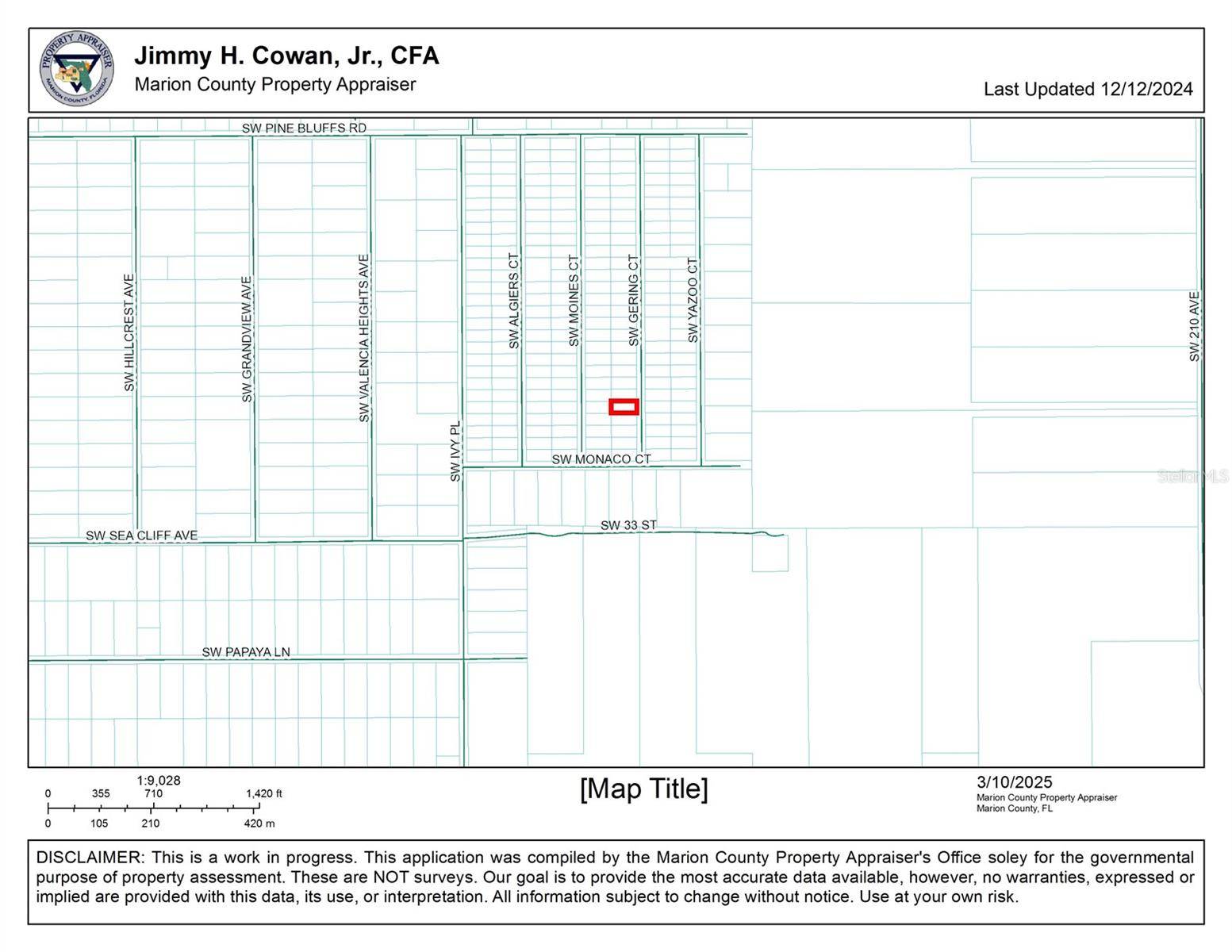 Dunnellon, FL 34431,0 SW GERING CT