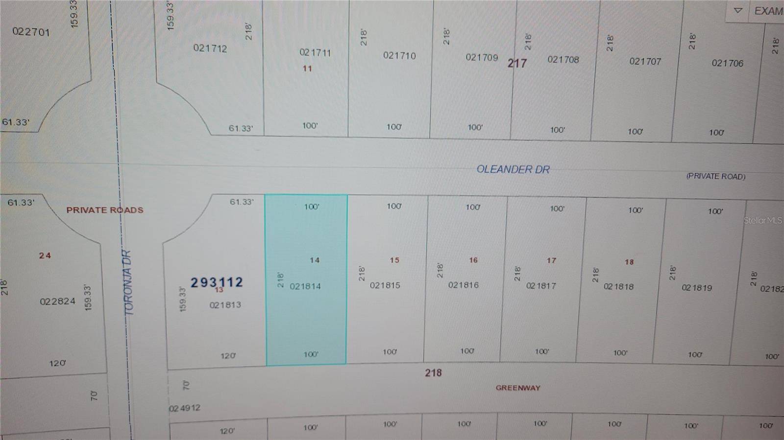 Indian Lake Estates, FL 33855,OLEANDER DR