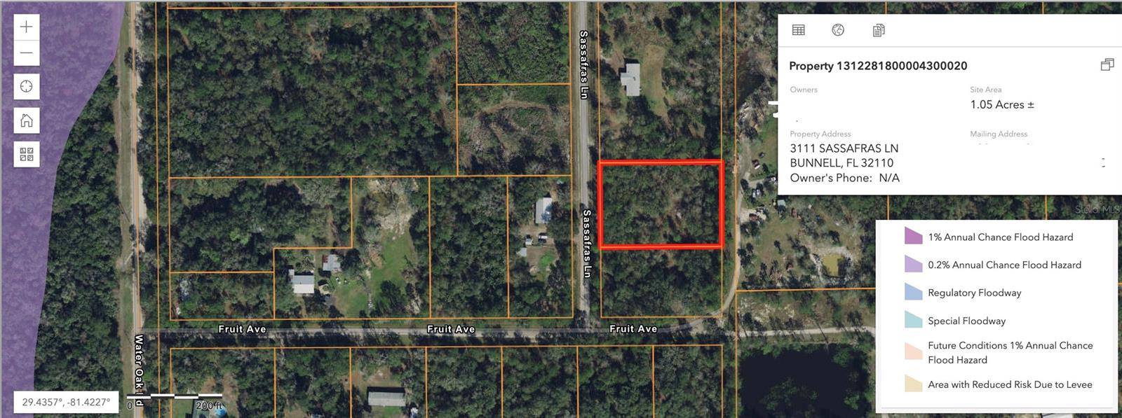 Bunnell, FL 32110,3111 SASSAFRAS LN