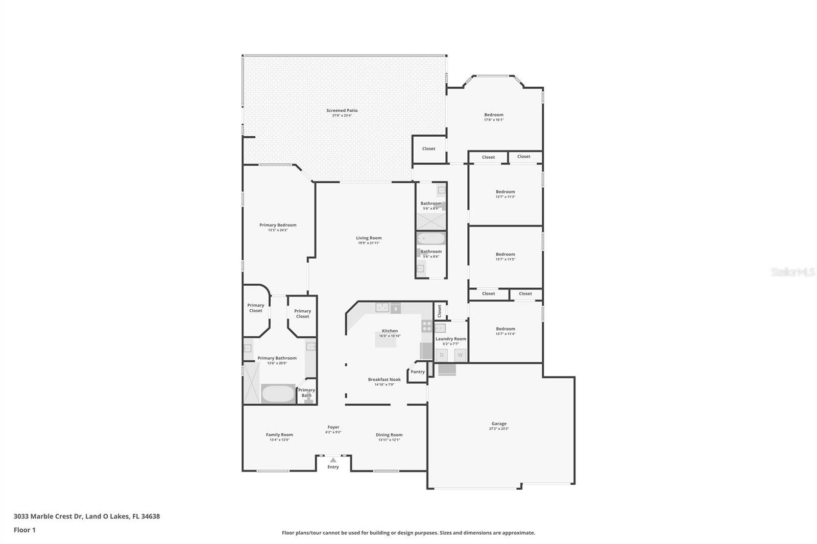 Land O Lakes, FL 34638,3033 MARBLE CREST DR