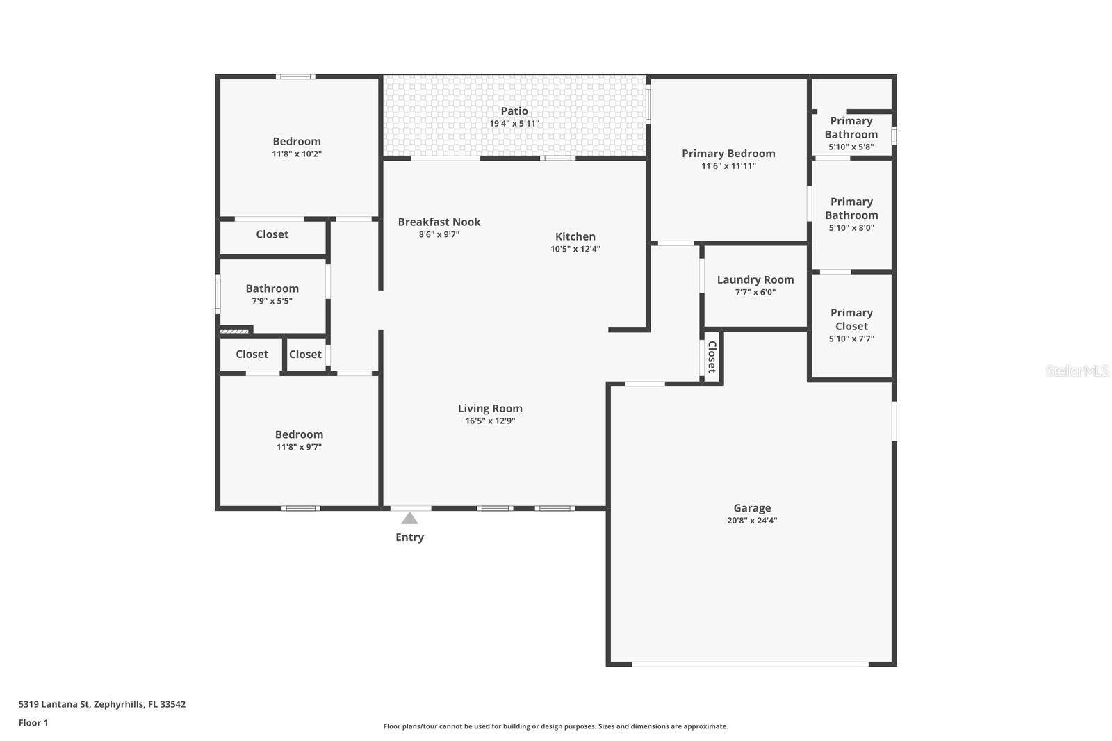 Zephyrhills, FL 33542,5319 LANTANA ST
