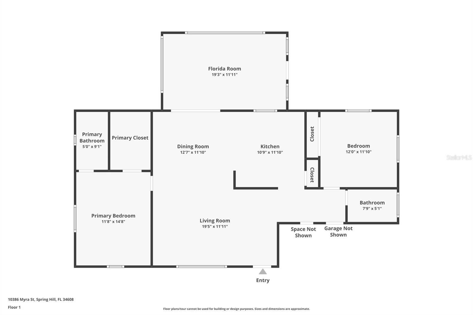Spring Hill, FL 34608,10386 MYRA ST