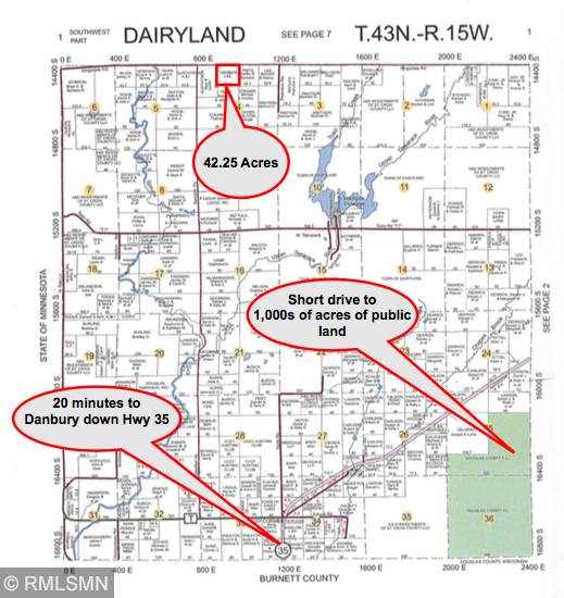 Dairyland, WI 54830,992 E Kingsdale RD