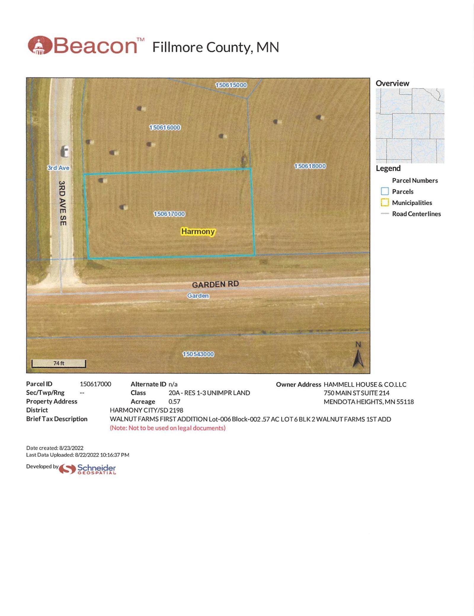 Harmony, MN 55939,Lot 6, Blk 2 3rd AVE SE