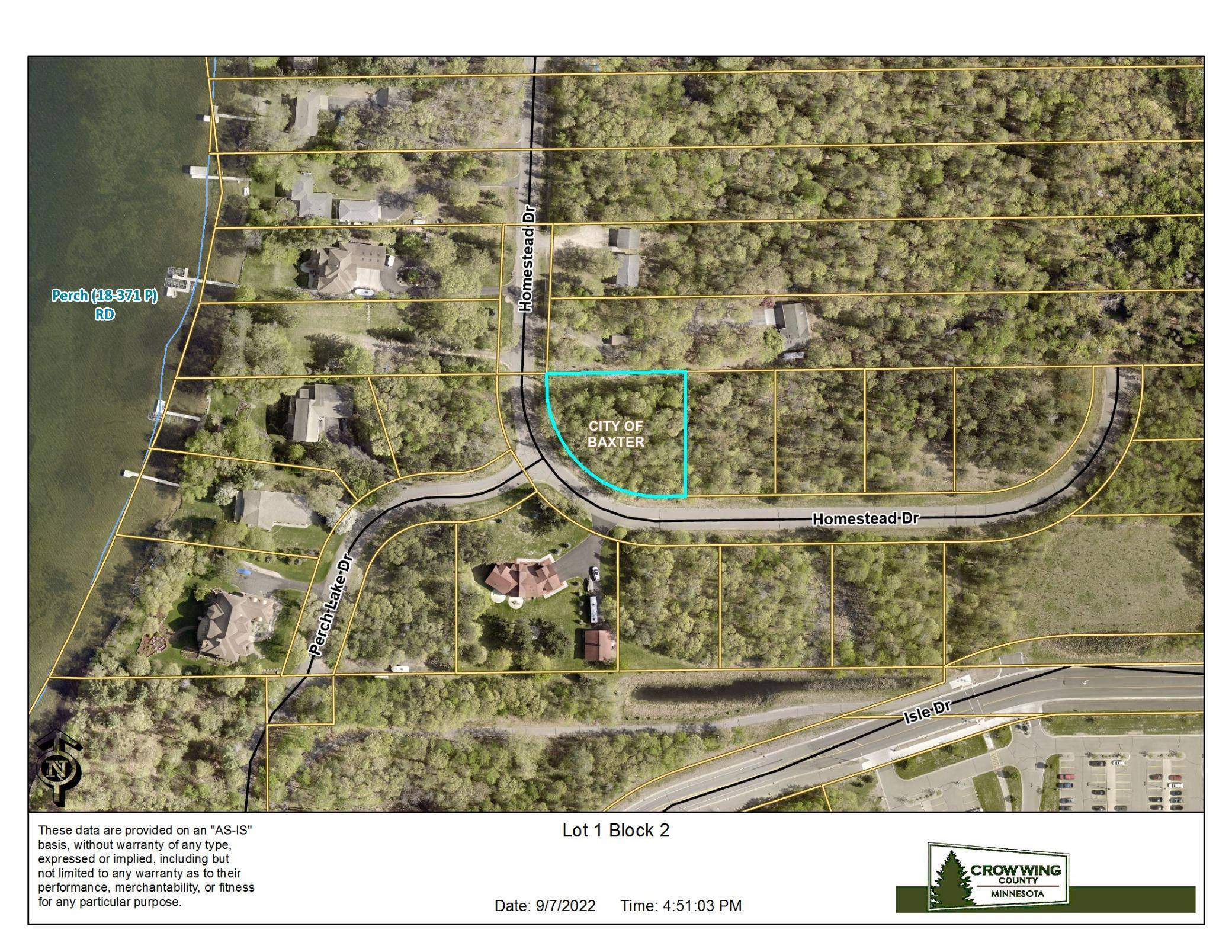 Baxter, MN 56425,Lot 1 B 2 Perch Lake DR
