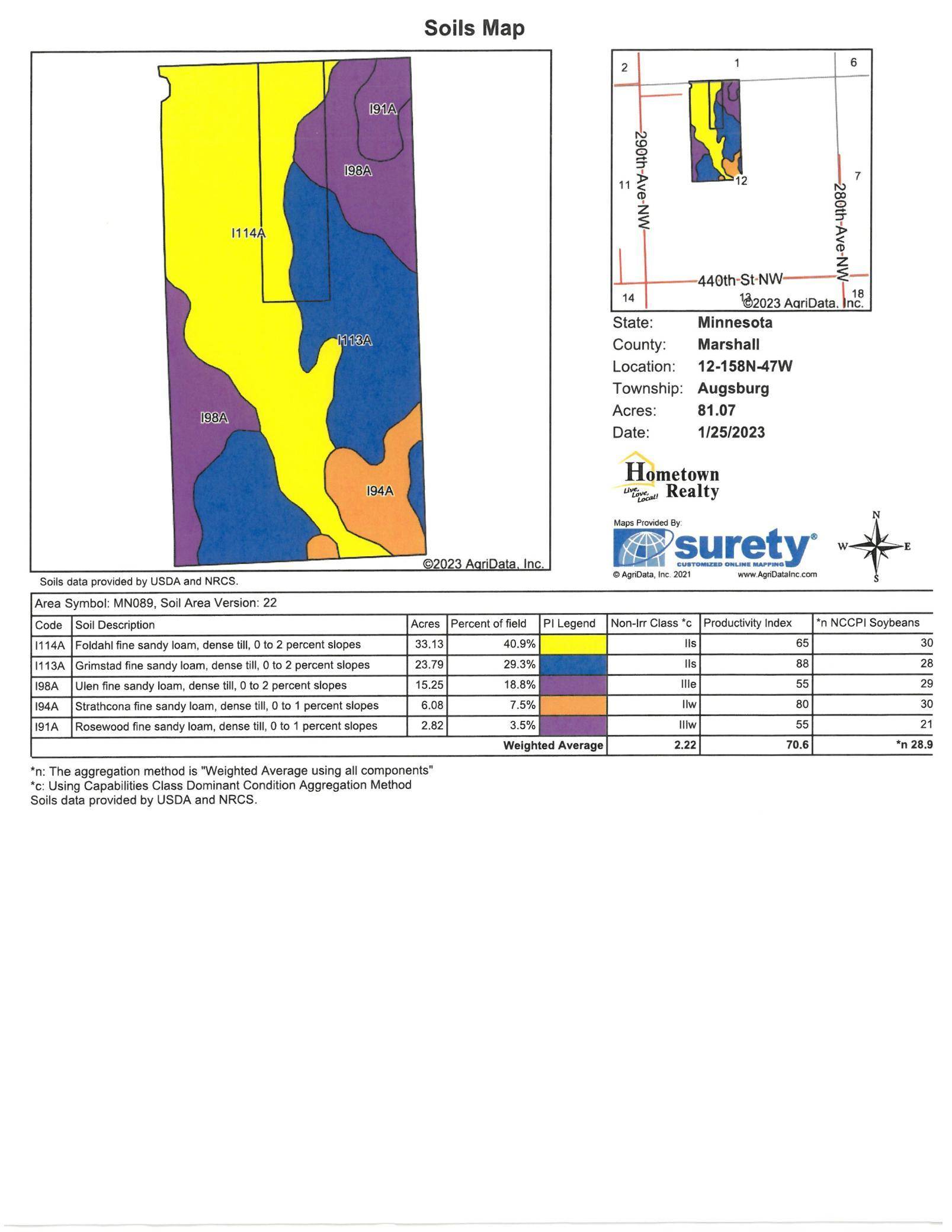Augsburg Twp, MN 56732,TBD 290th or TBD ST NW