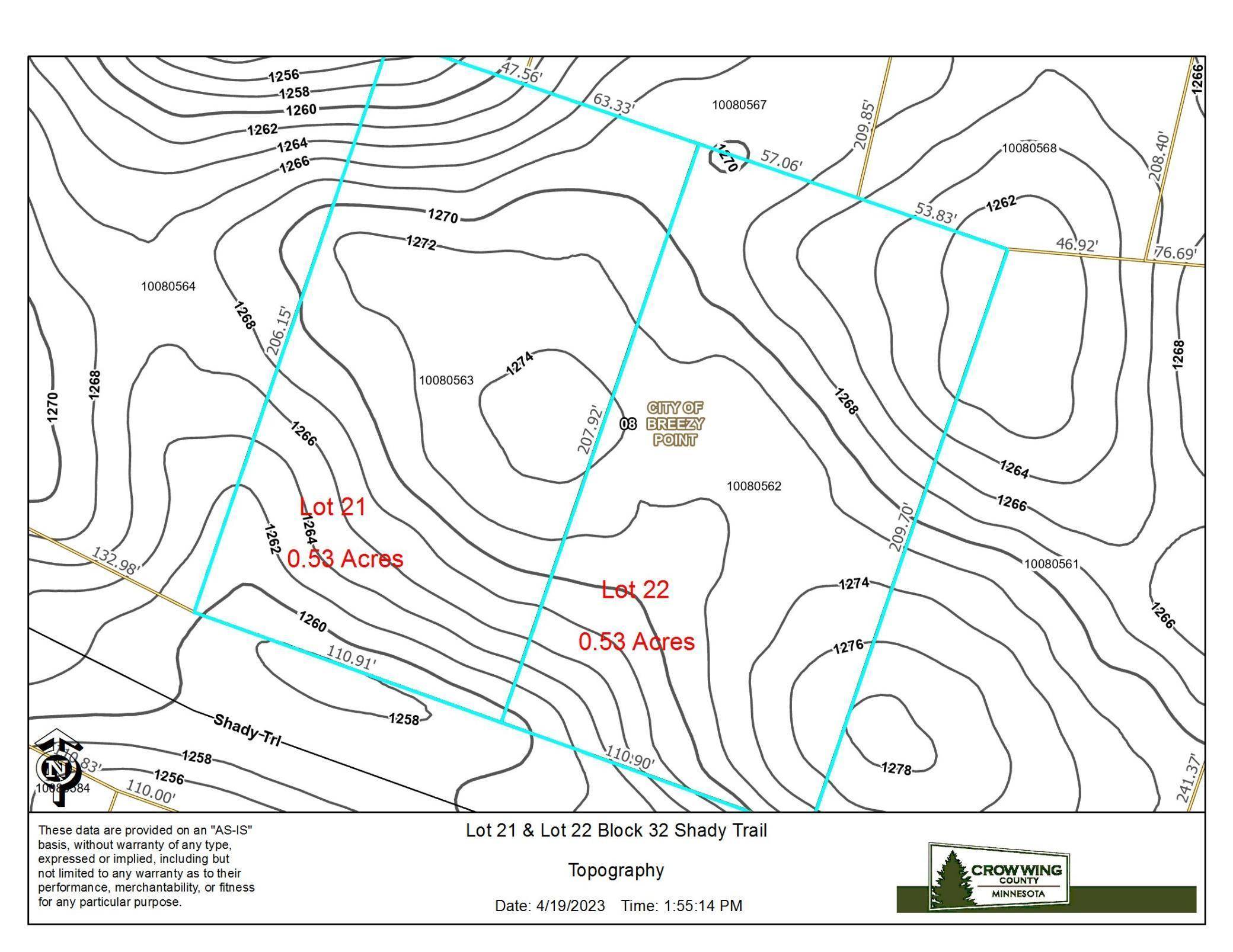 Breezy Point, MN 56472,Lot 21 Blk 32 Shady Trail