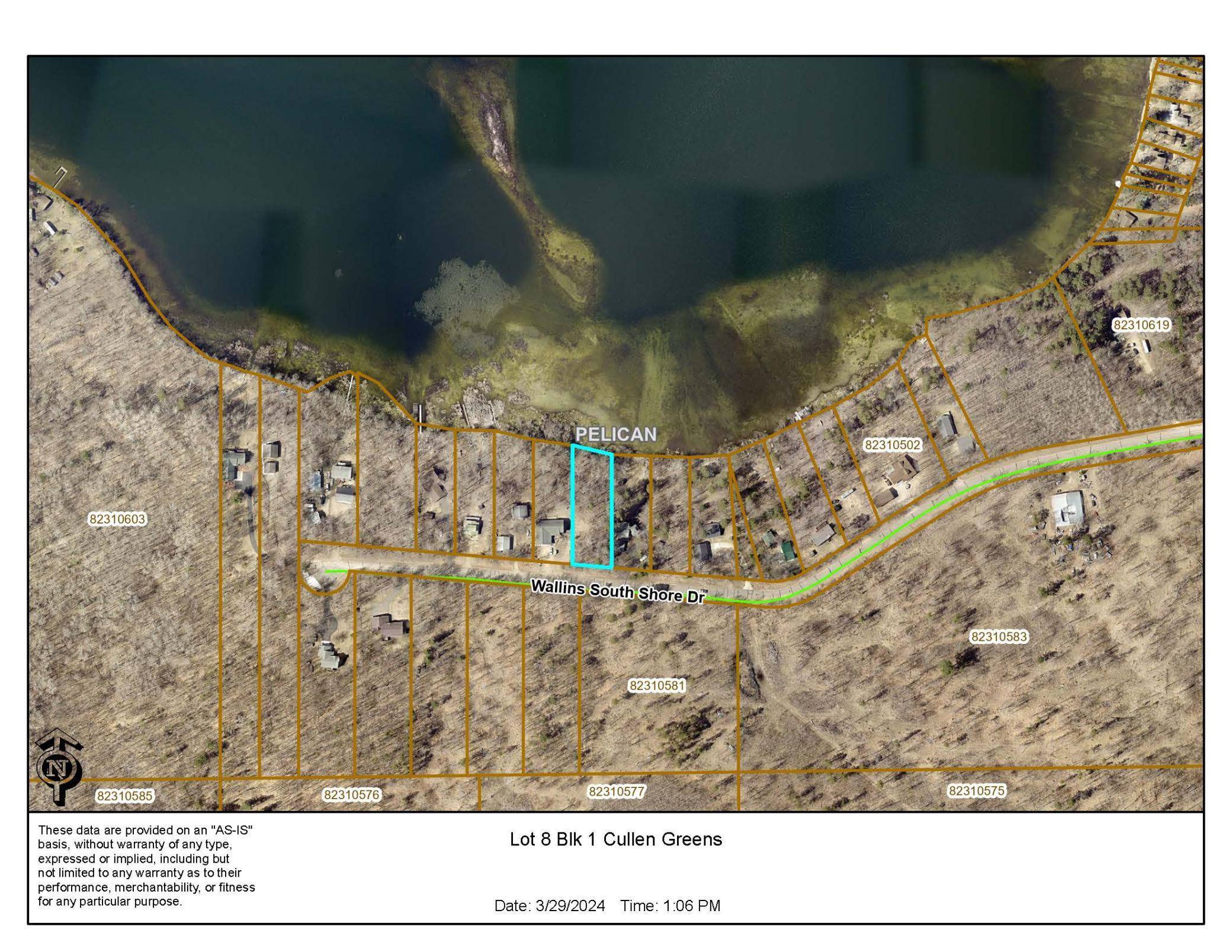 Pequot Lakes, MN 56472,LOT 8 Wallins South Shore DR