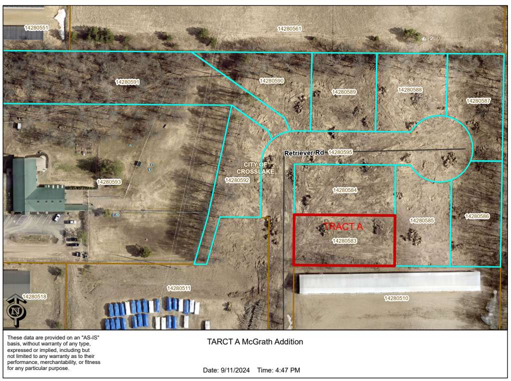 Crosslake, MN 56442,Tract A Retriever RD