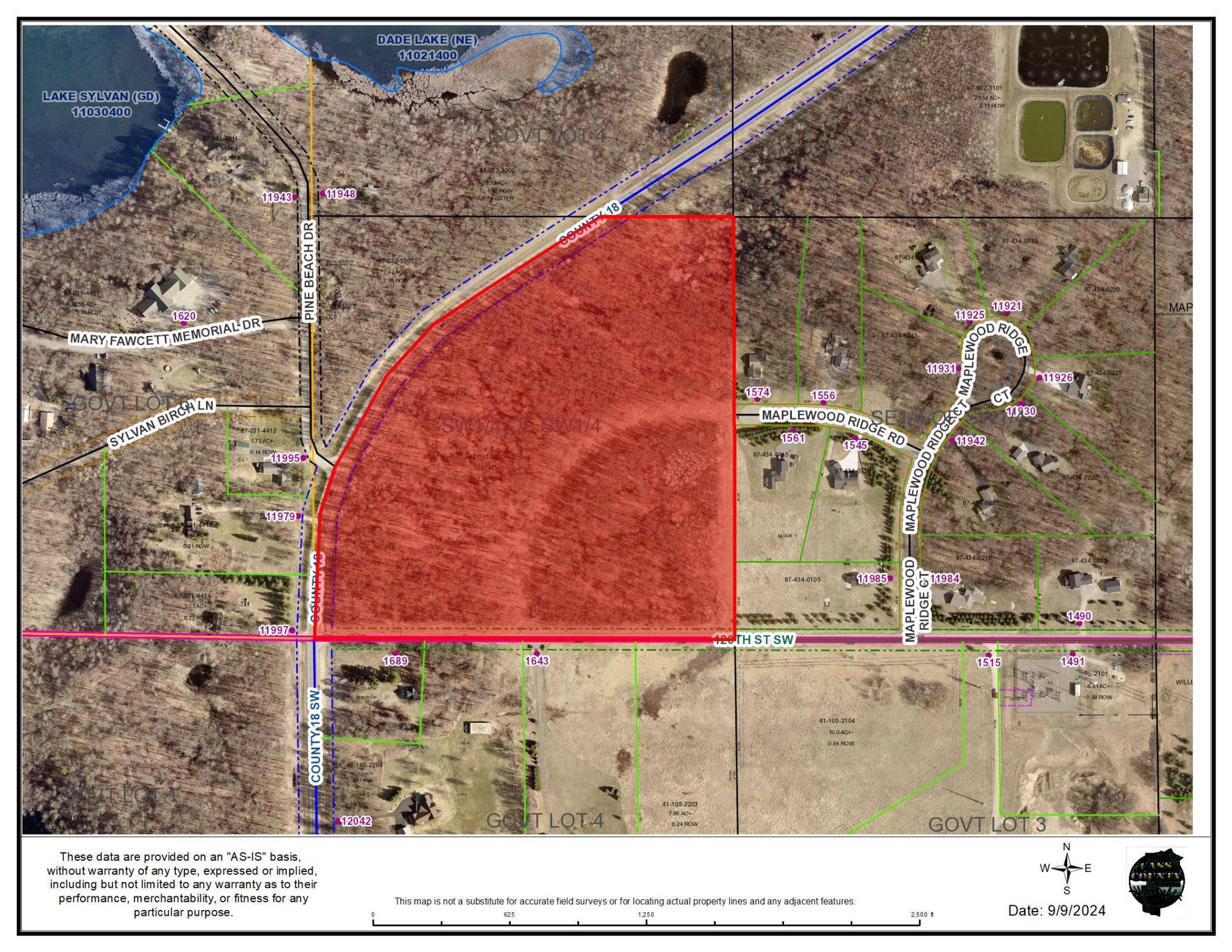 East Gull Lake, MN 56401,TBD County 18 SW and 120th Street SW