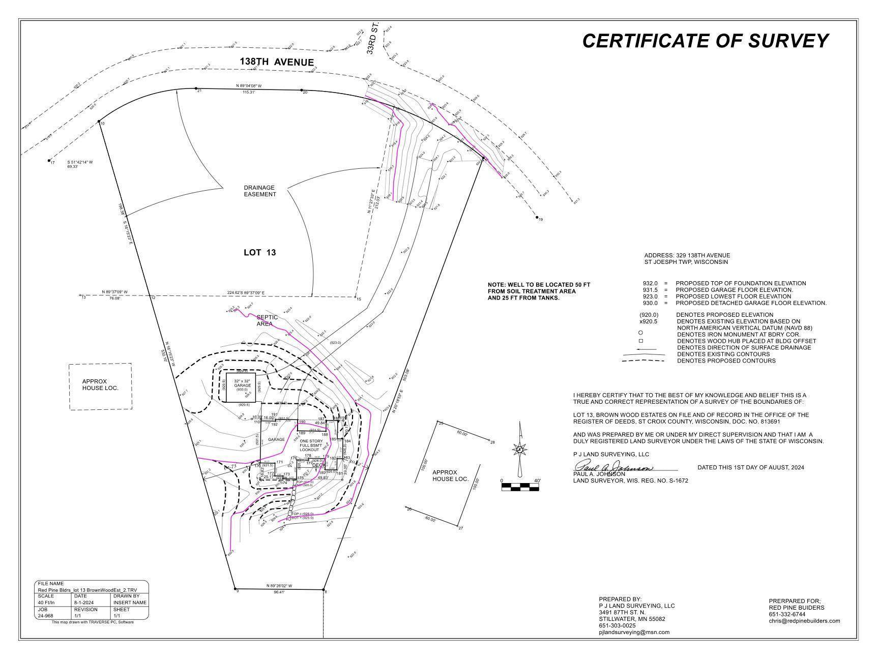 Saint Joseph Twp, WI 54082,329 138th AVE