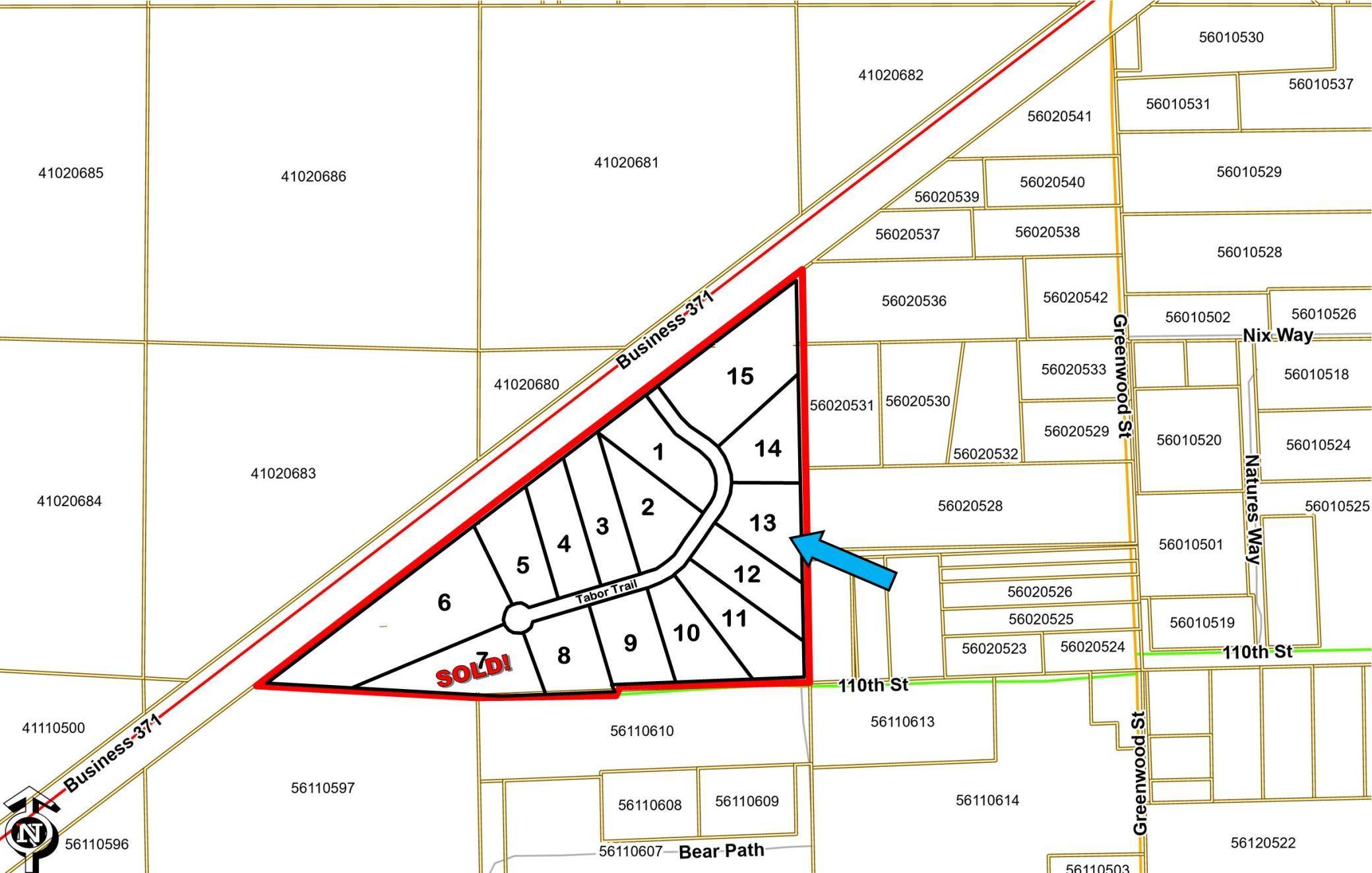 Crow Wing Twp, MN 56401,(Lot 13) 11170 Tabor TRL