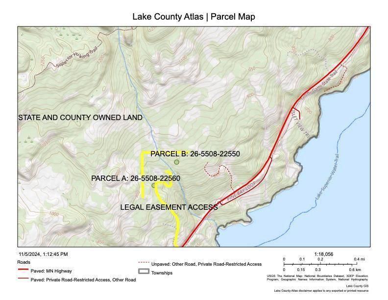 Beaver Bay Twp, MN 55616,4331 Highway 61 (PARCEL A)