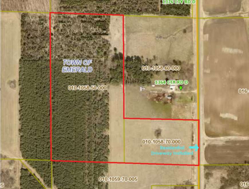 Emerald Twp, WI 54013,1350 County Road D Lot 4