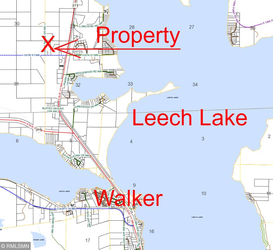 Leech Lake Twp, MN 56461,TBD 100th ST