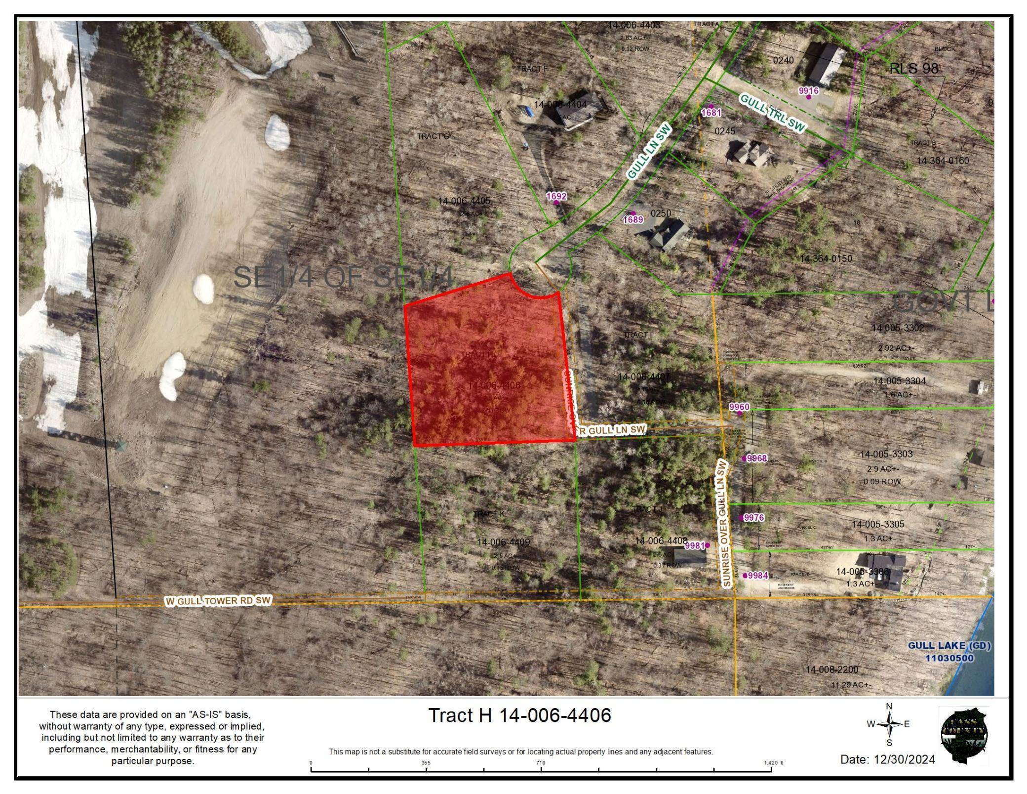 Nisswa, MN 56468,TBD Tract H Sunrise Over Gull LN SW