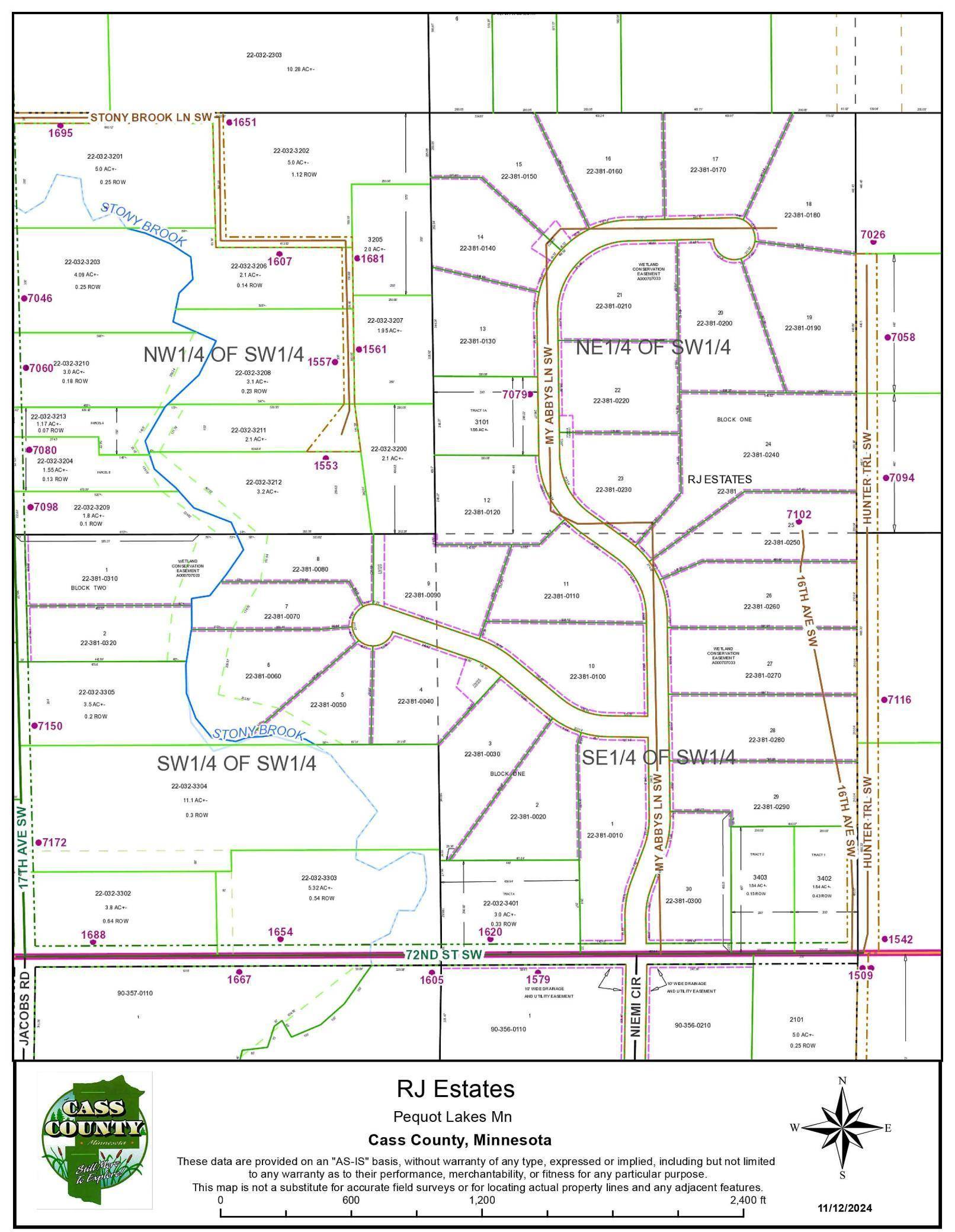 Pequot Lakes, MN 56472,X23 TBD My Abbeys Way Lane SW