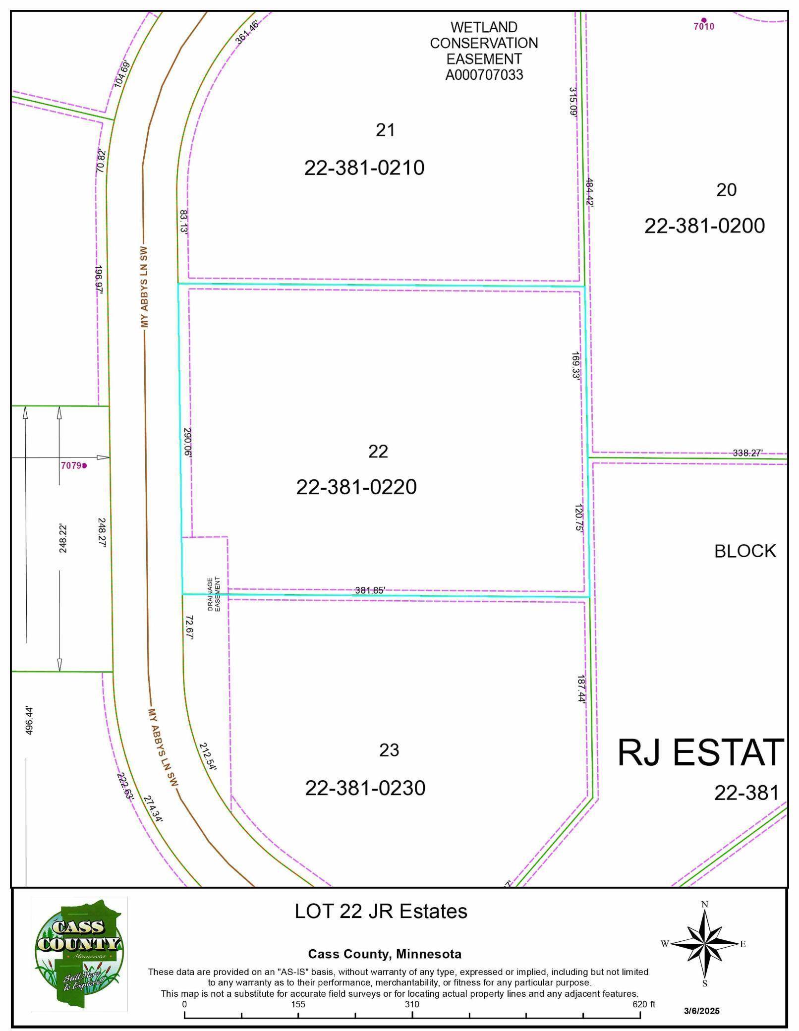 Pequot Lakes, MN 56472,X22 TBD My Abbeys Way Lane SW