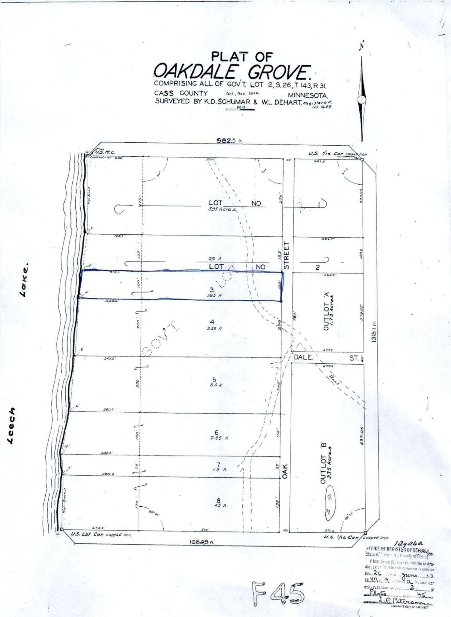 Leech Lake Twp, MN 56633,10551 Oak Point RD NW