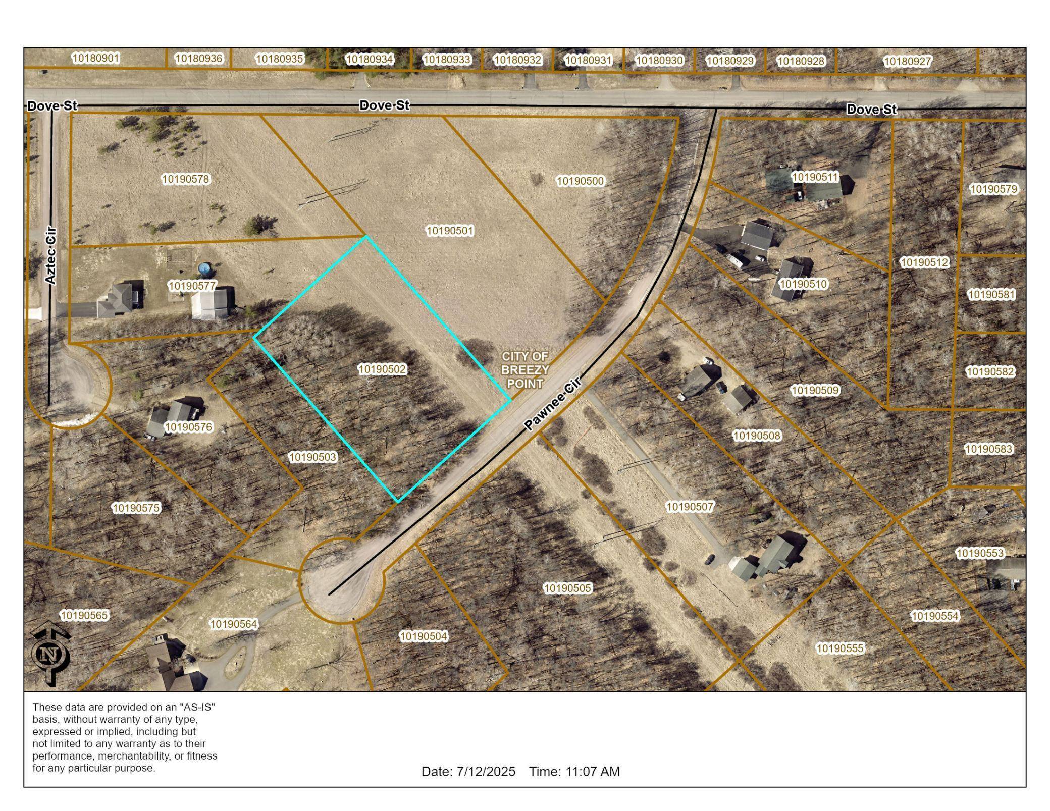 Breezy Point, MN 56472,TBD Pawnee