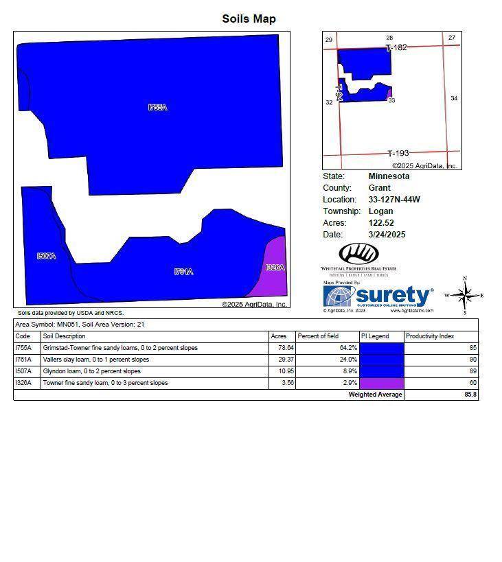 Logan Twp, MN 56248,TBD 110th St.