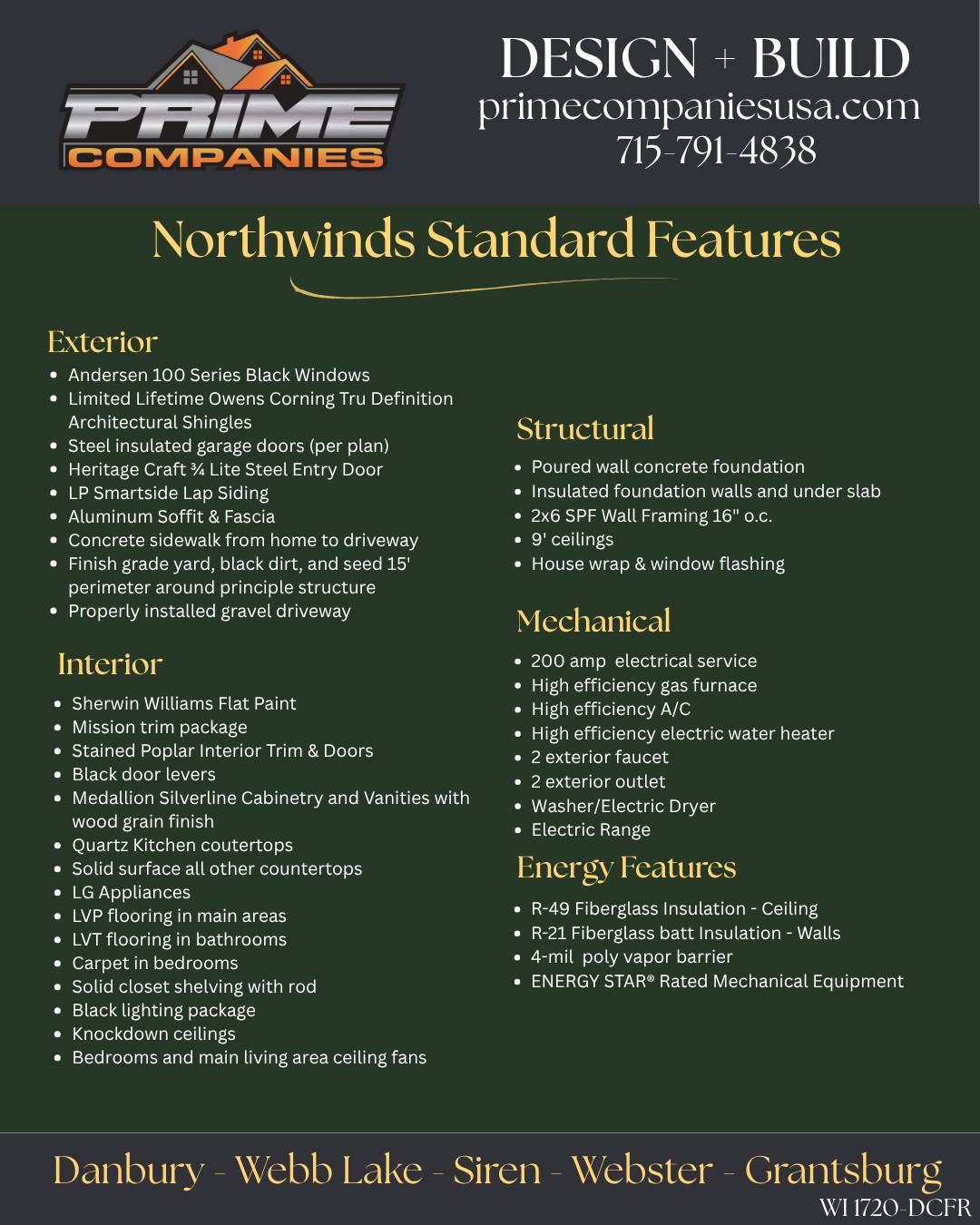 Jackson Twp, WI 54830,4659 Setting Sun Trail WAY