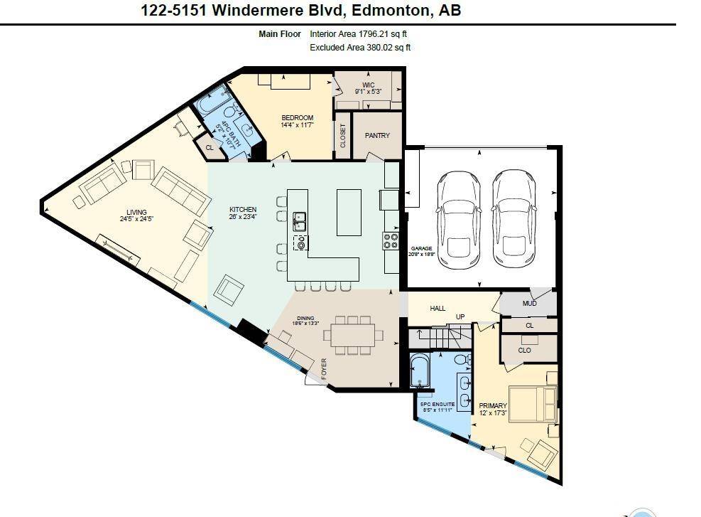 Edmonton, AB T6W 2K4,#122 5151 windermere BV SW