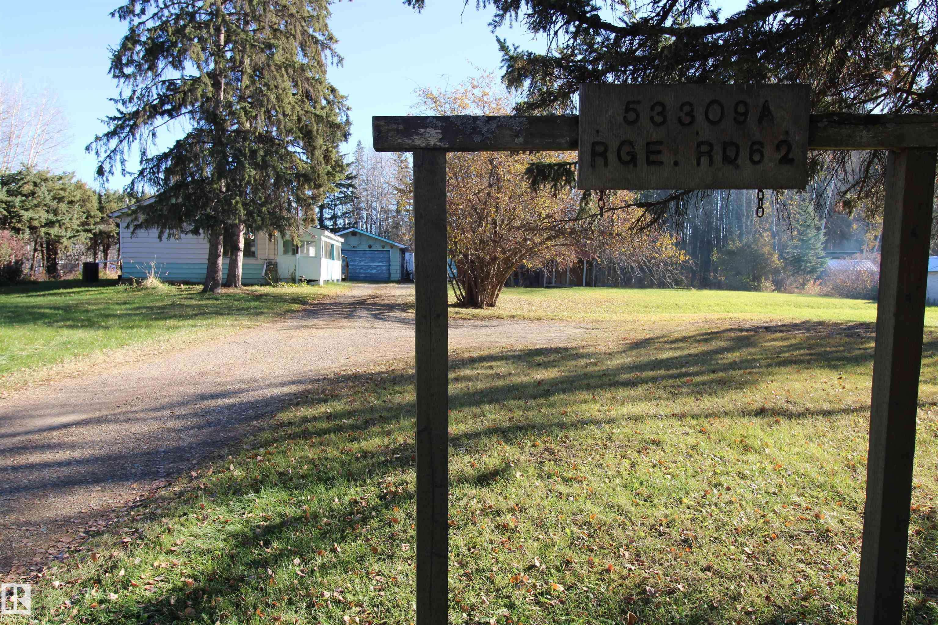 Rural Parkland County, AB T0E 0W0,53309A RGE ROAD 62