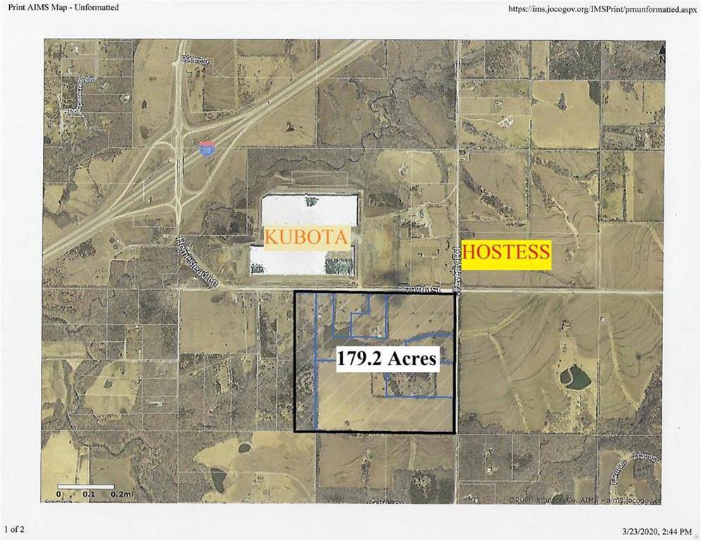 Edgerton, KS 66021,179ac 207th & Waverly RD