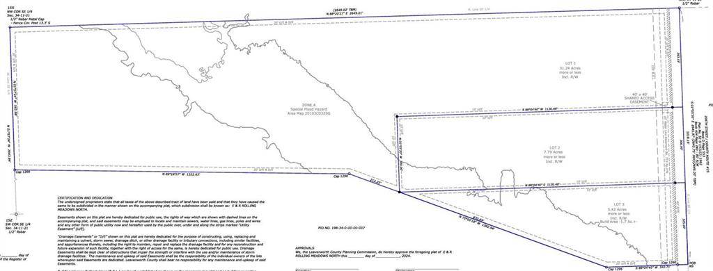 Linwood, KS 66052,00000 Lot 3 North 206th ST