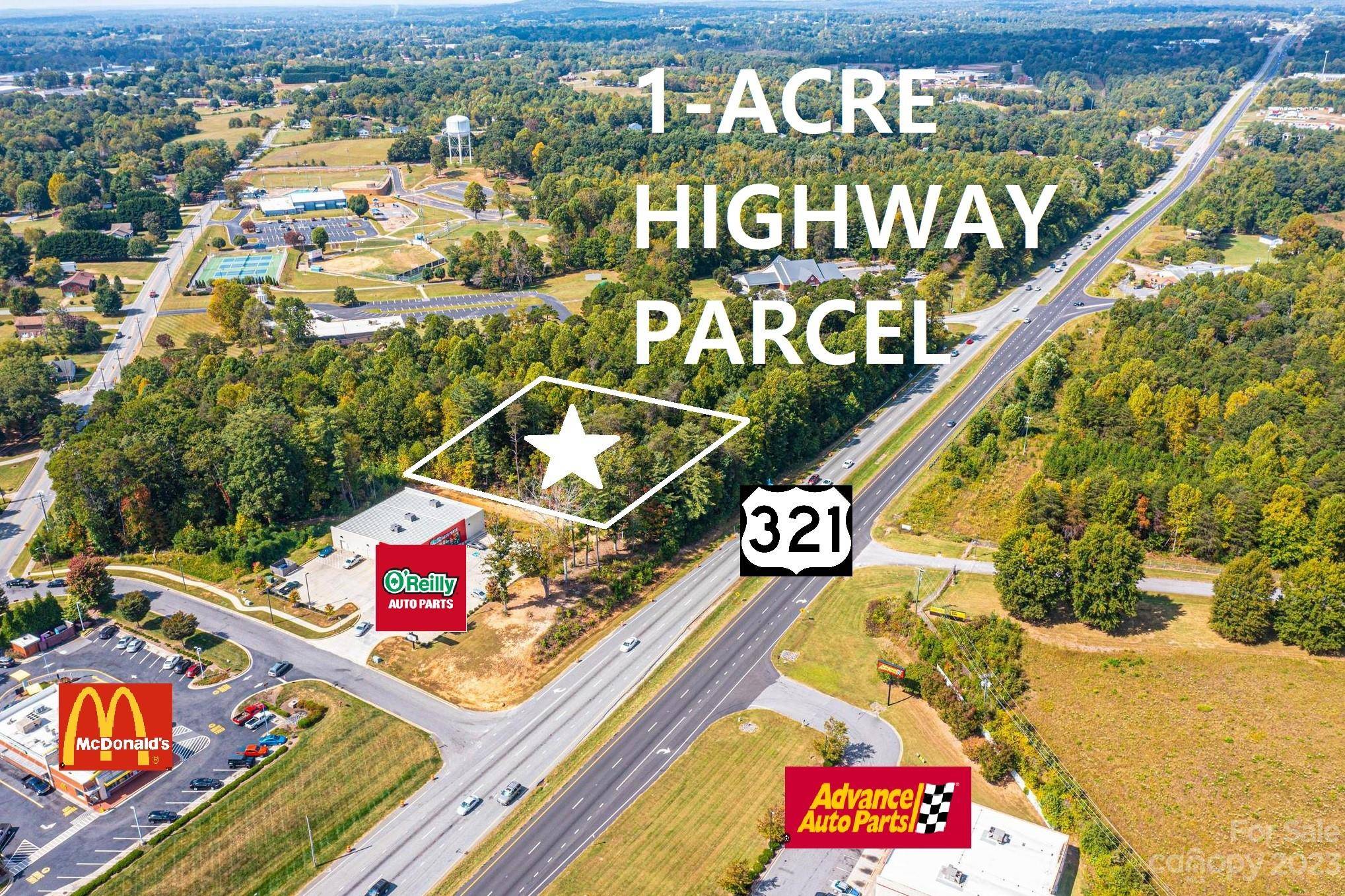 Granite Falls, NC 28630,1.0 Acre Highway 321 None