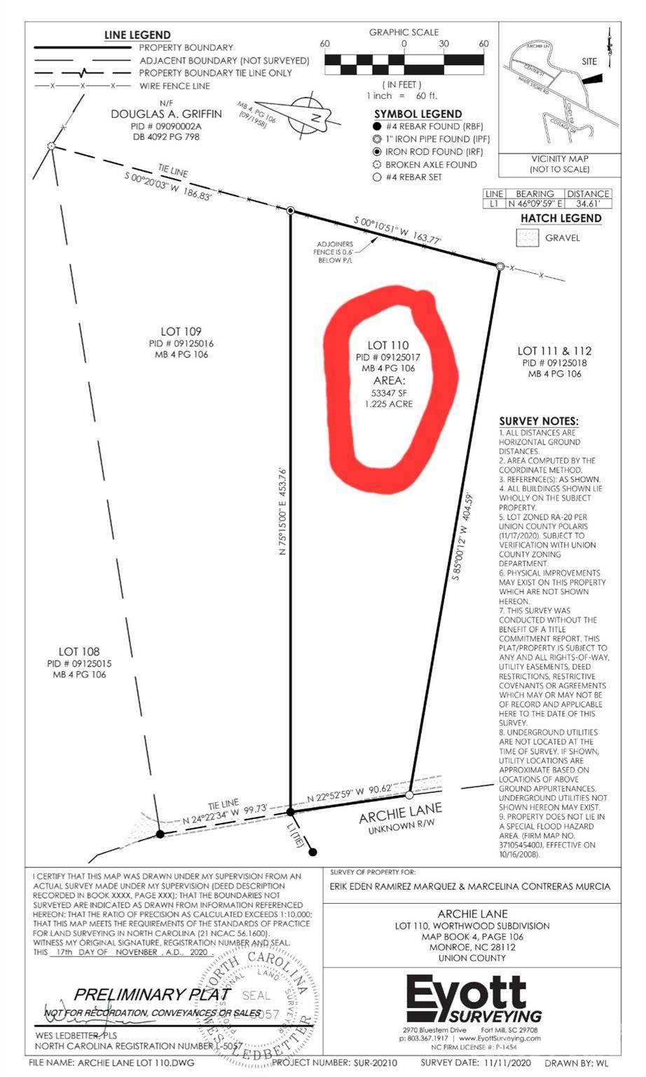 Monroe, NC 28112,Lot 110 Archie LN