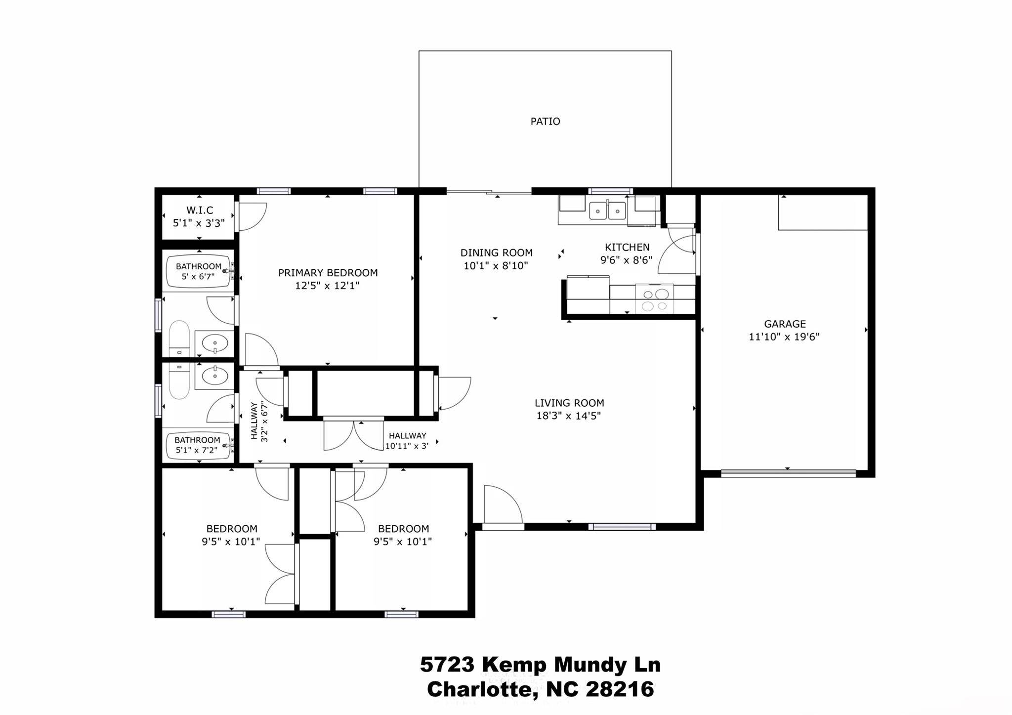 Charlotte, NC 28216,5723 Kemp Mundy LN