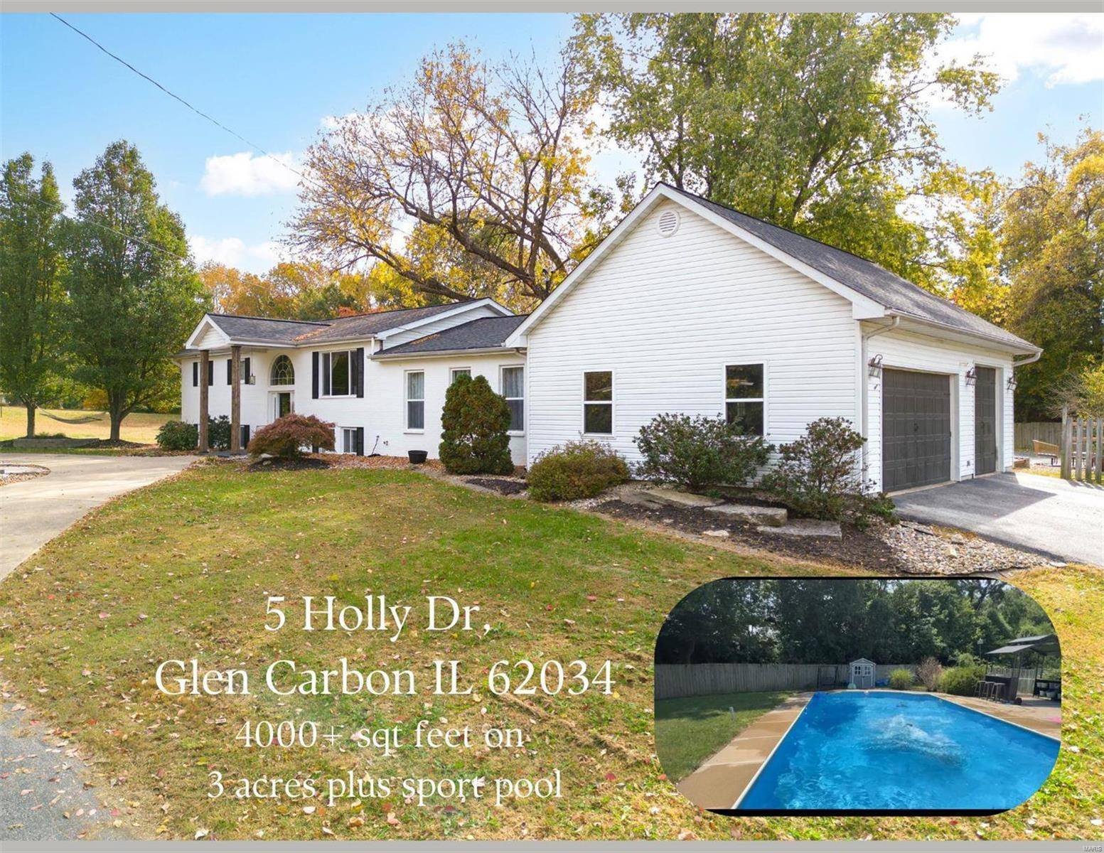 Glen Carbon, IL 62034,5 Holly DR