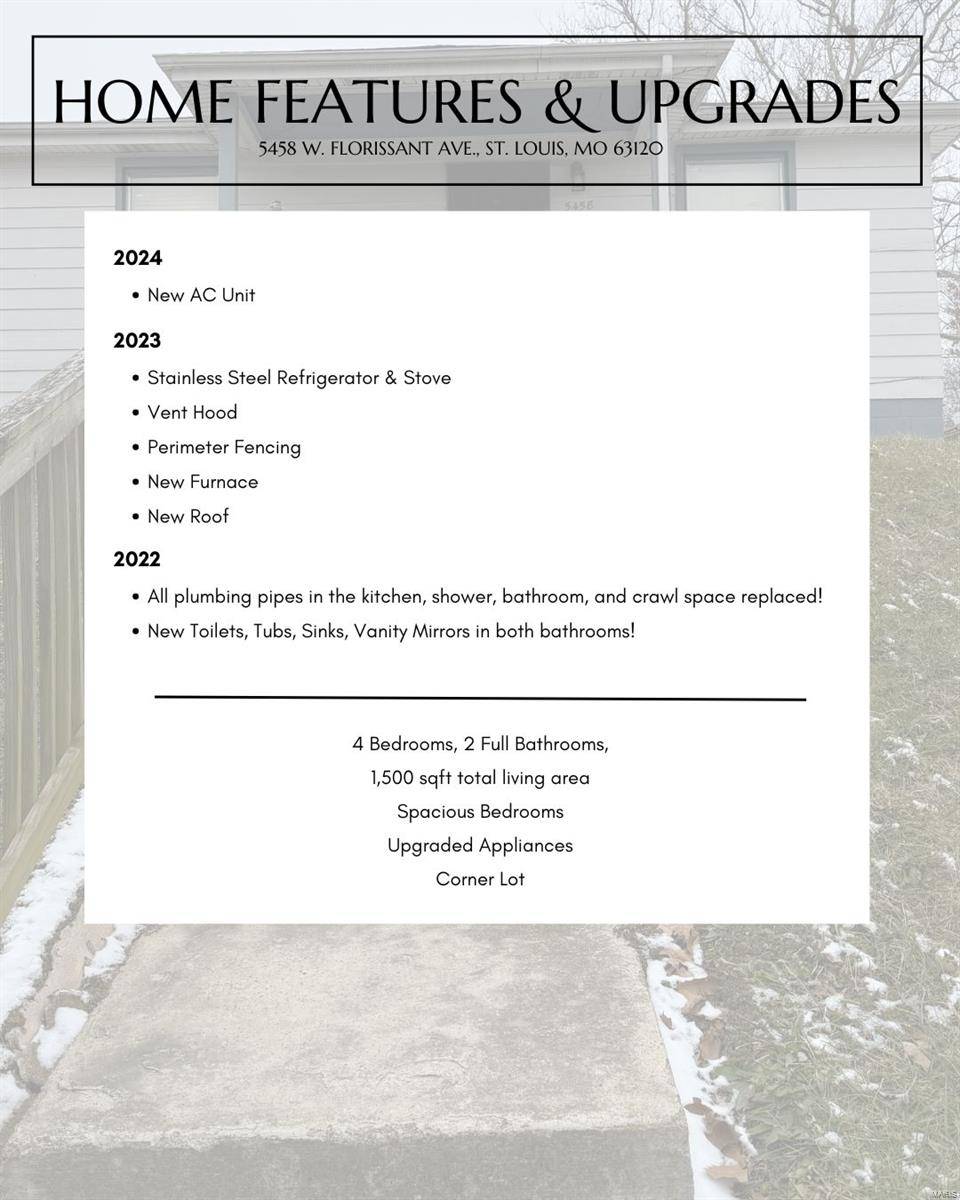 St Louis, MO 63120,5458 W Florissant AVE
