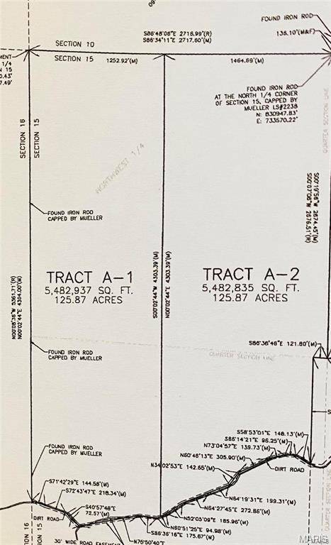 Richwoods, MO 63071,0 125.87ac Tract A-2 Clear Creek RD