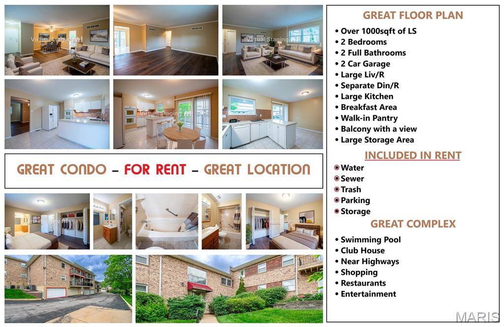 St Louis, MO 63146,10391 FOREST BROOK LN #D