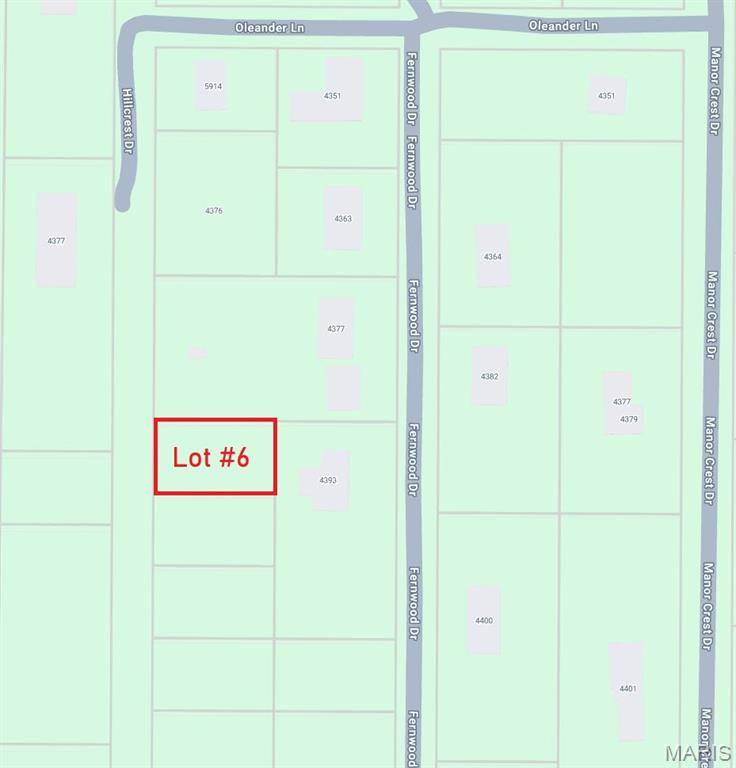 House Springs, MO 63051,0 High Ridge Manor Resub Lot 6
