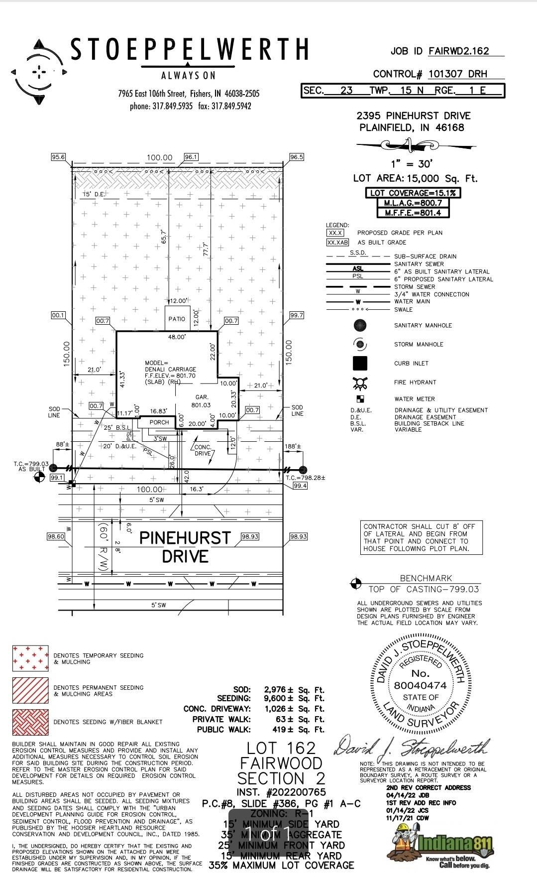 Plainfield, IN 46168,2395 Pinehurst DR