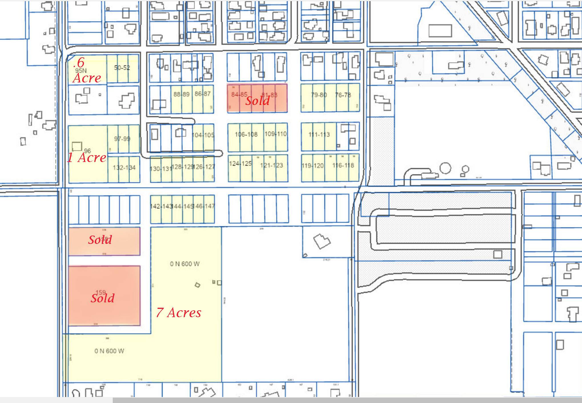 Frankton, IN 46044,Lots 106, 107, 108 W Mulberry ST