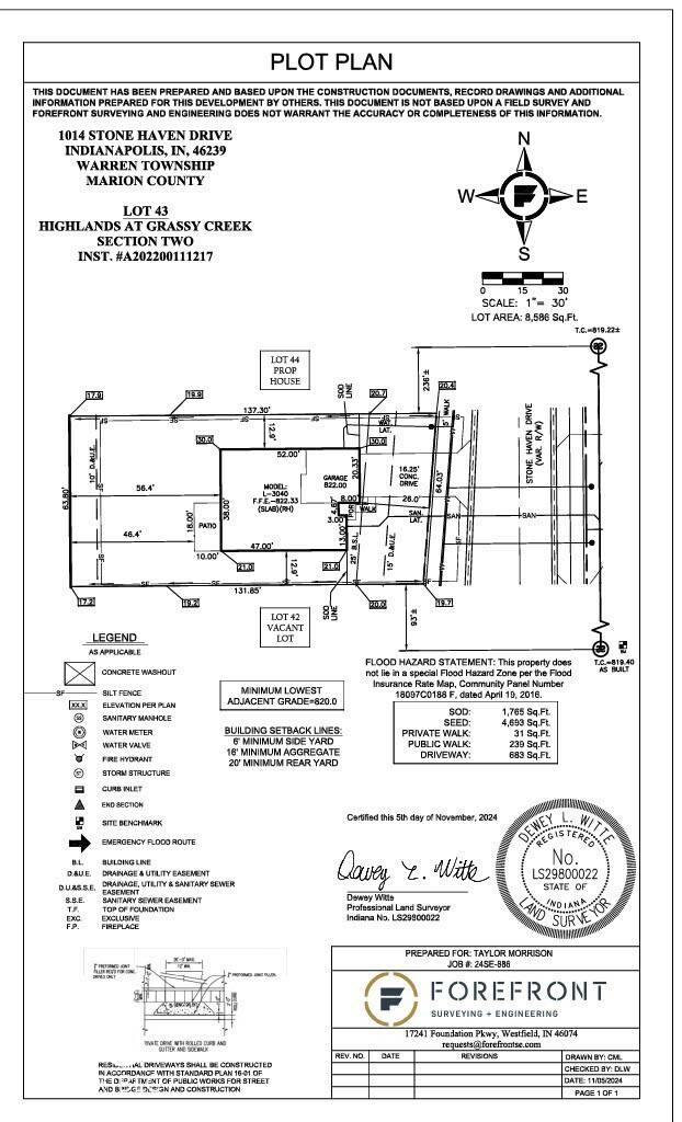 Indianapolis, IN 46239,1014 Stonehaven DR