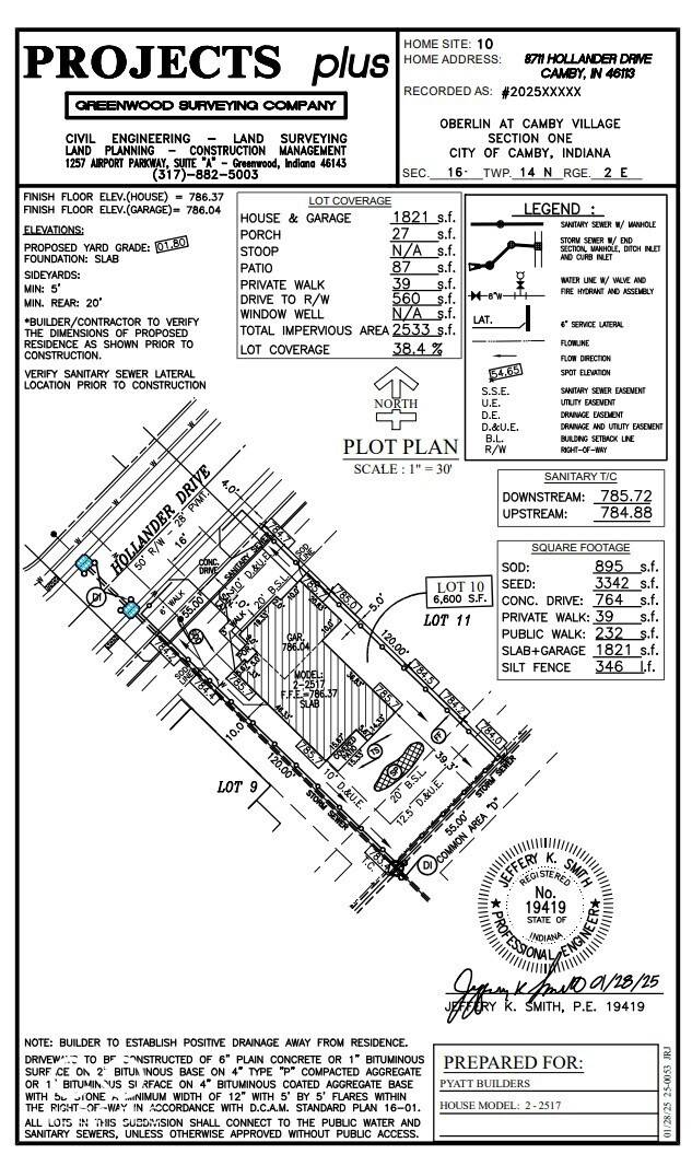 Camby, IN 46113,8711 Hollander DR