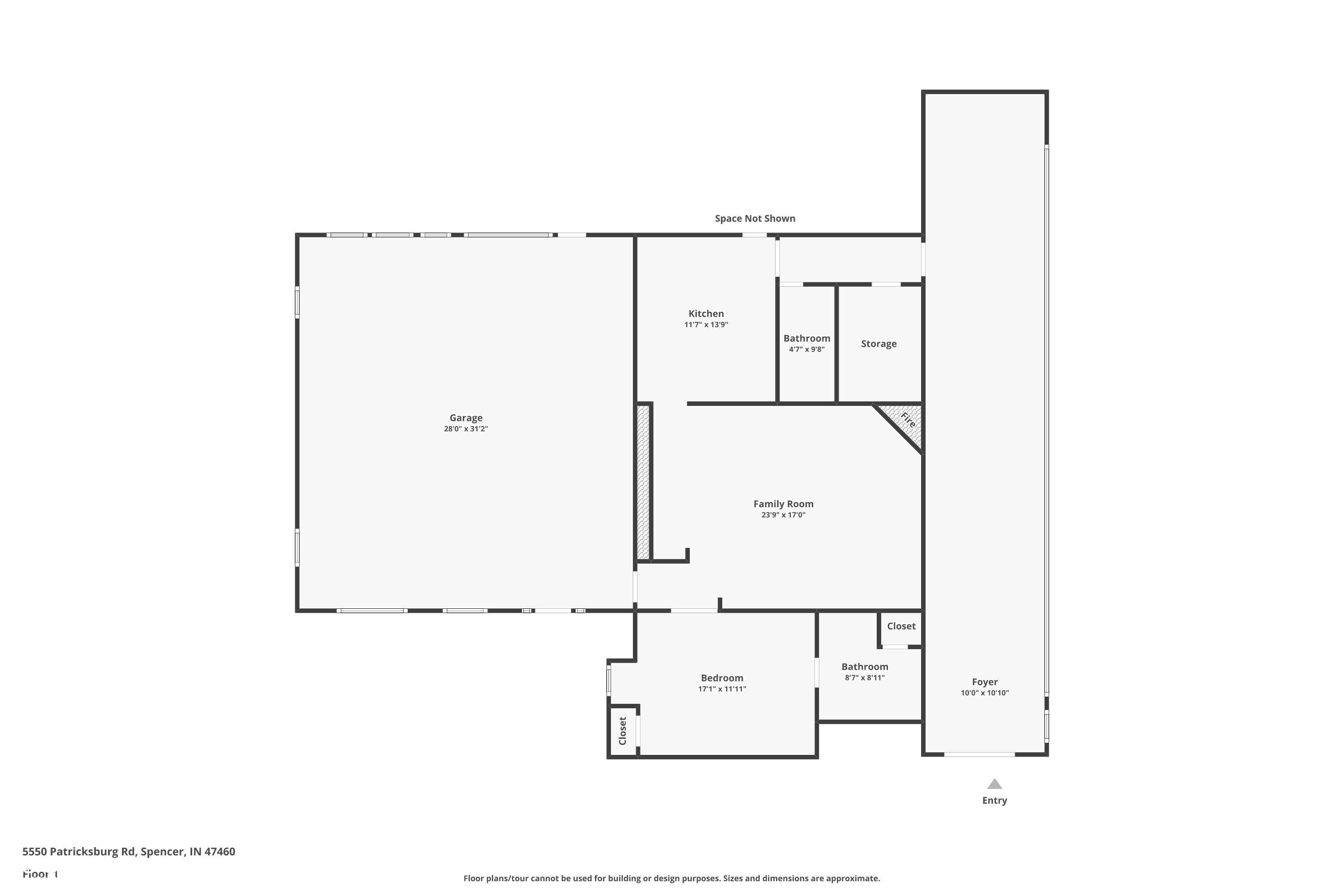 Spencer, IN 47460,5462/5550 Patricksburg RD