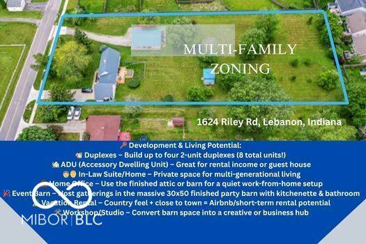 Lebanon, IN 46052,1624 Riley RD