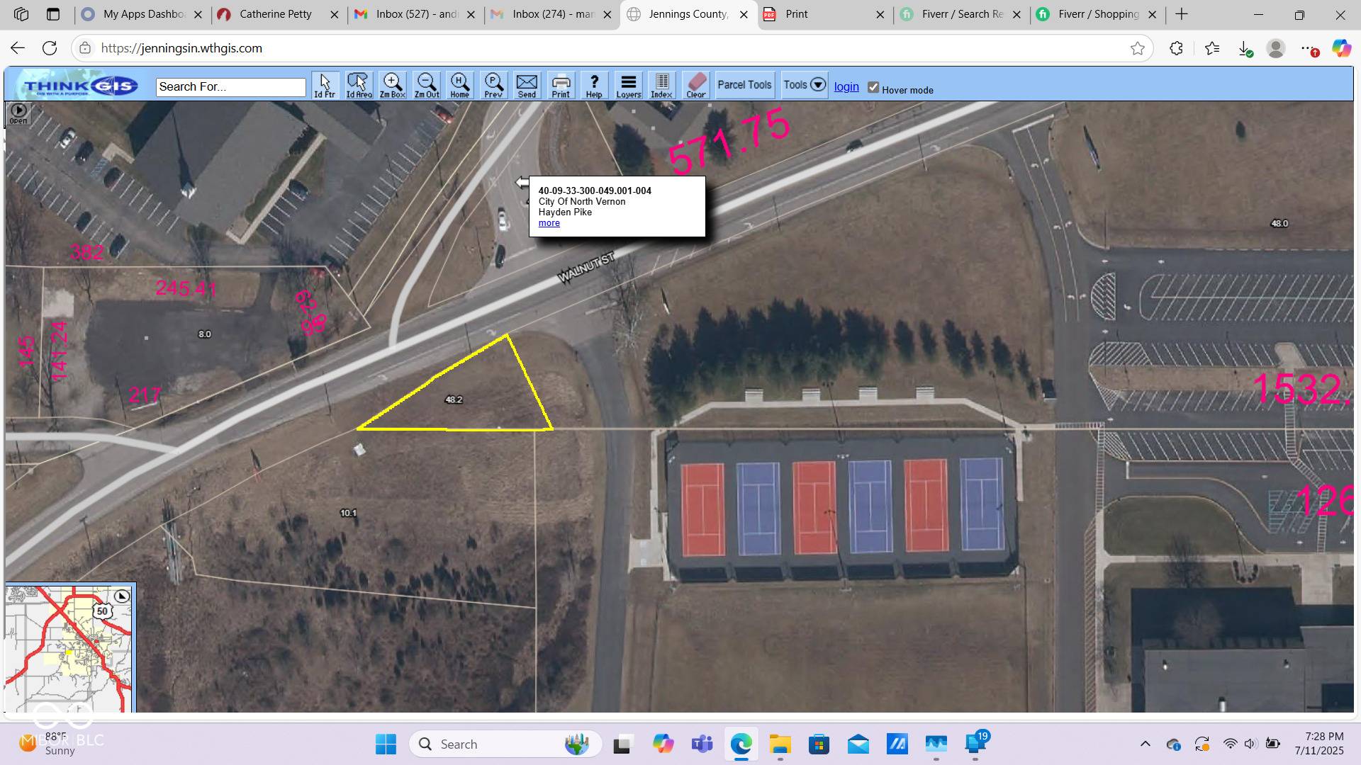 North Vernon, IN 47265,0 W Walnut ST